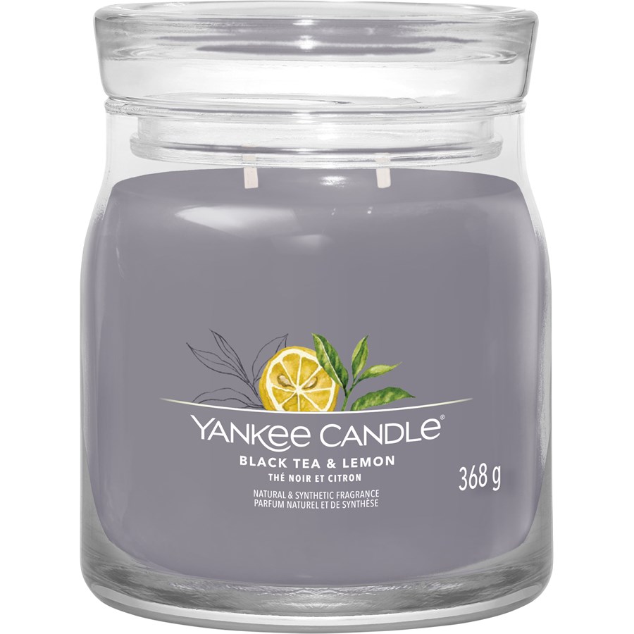 Yankee Candle Black Tea & Lemon Scented Candle 3